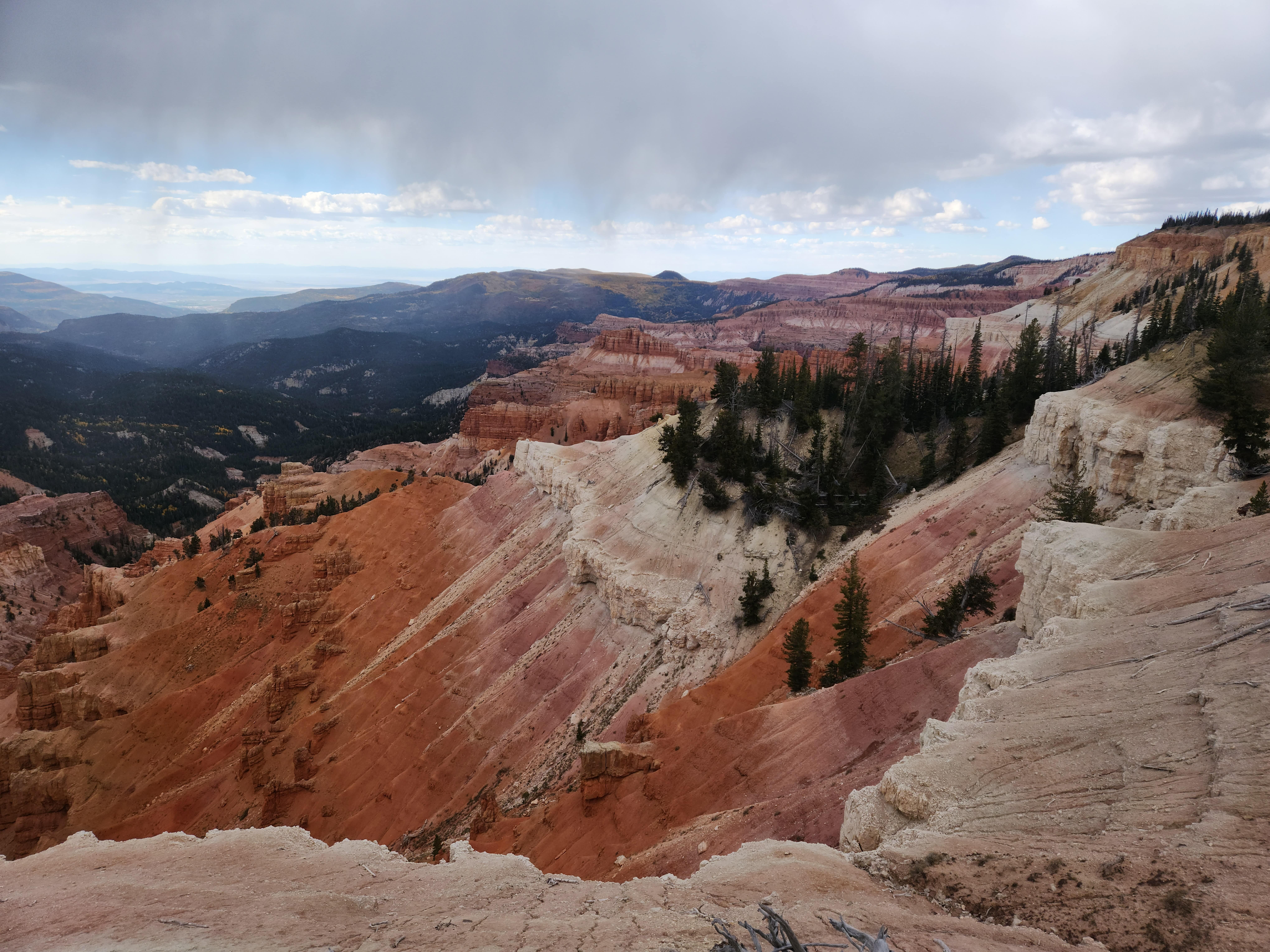 Cedar Breaks National Monument- an ampitheater of red rocks in the southern Utah mountains